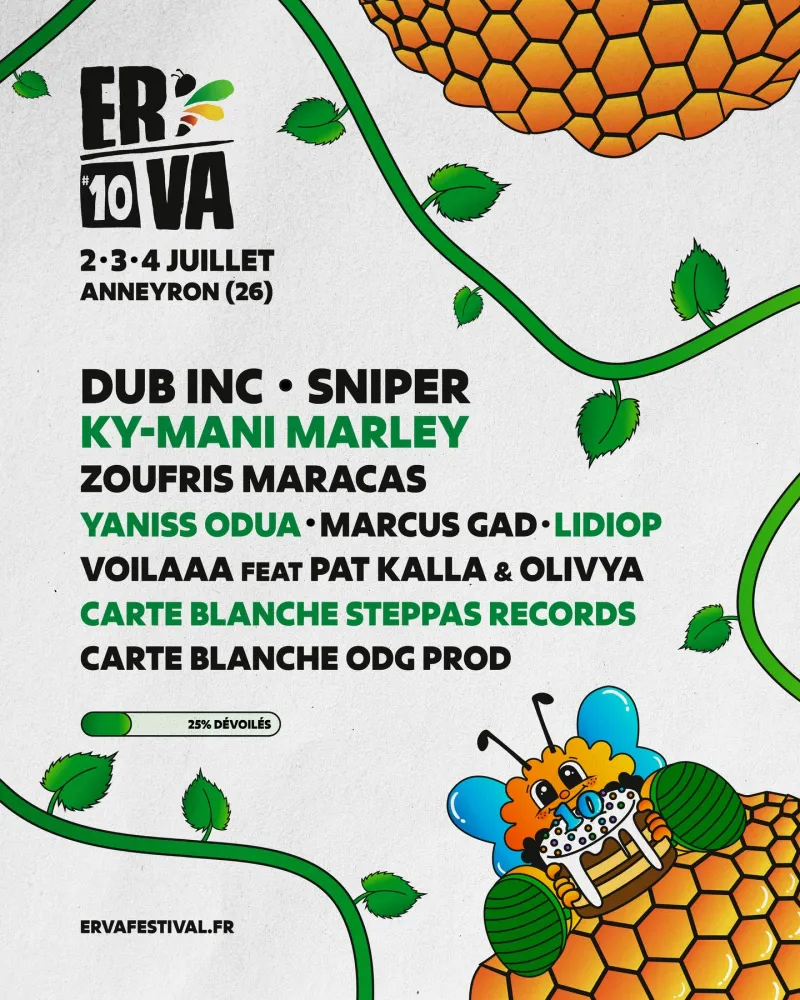 Affiche ERVA Festival 2026